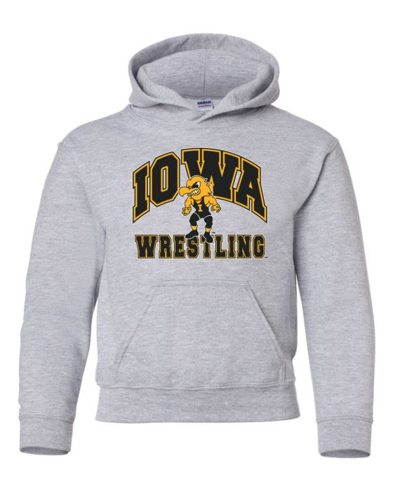 Nike iowa wrestling sweatshirt top